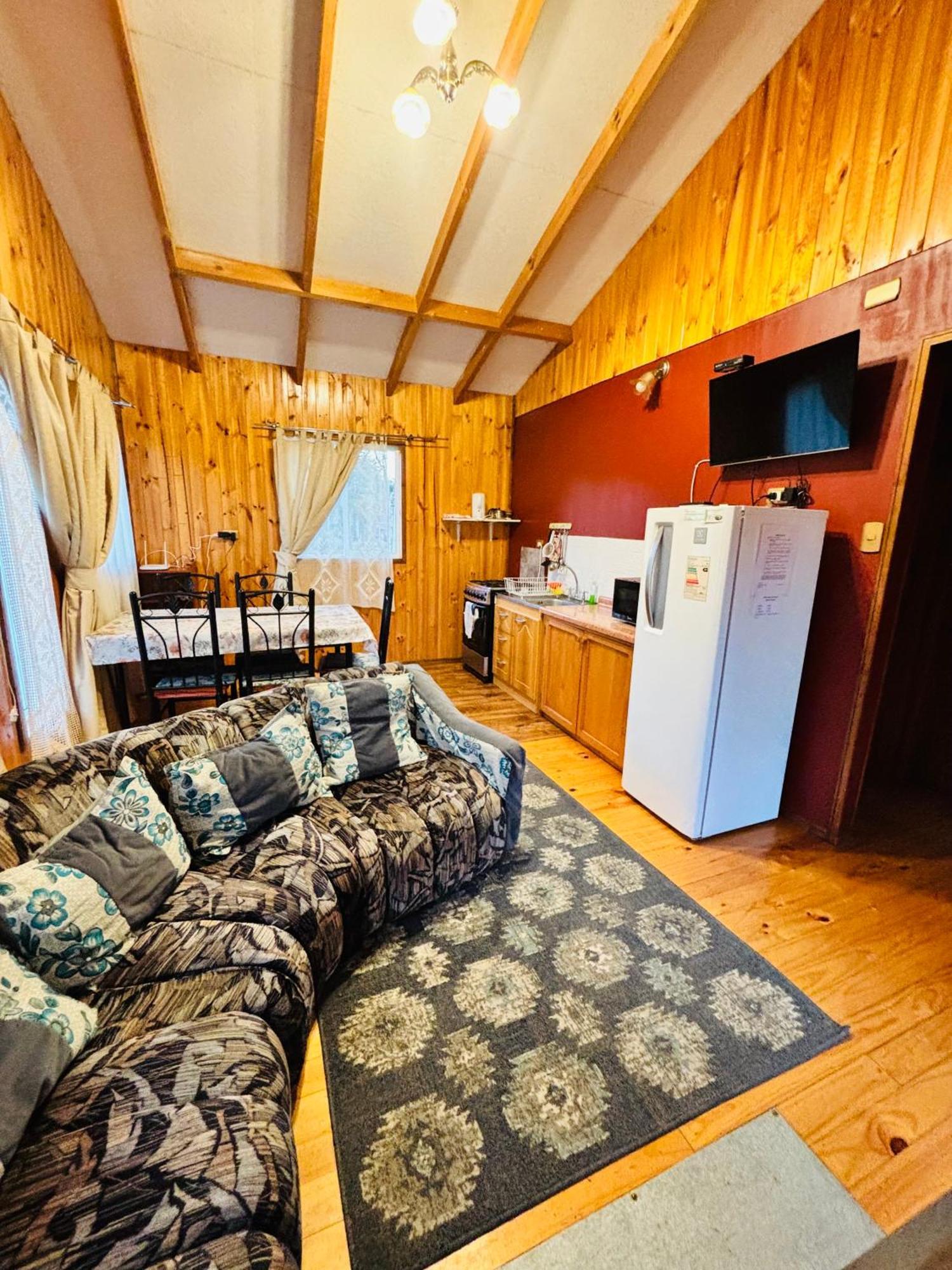 Cabanas Rio Quemille Huillinco Exteriör bild