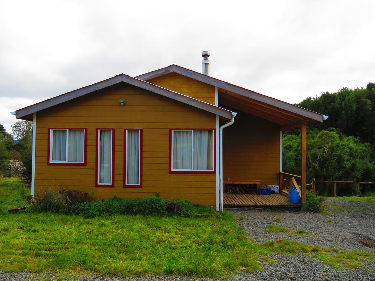 Cabanas Rio Quemille Huillinco Exteriör bild